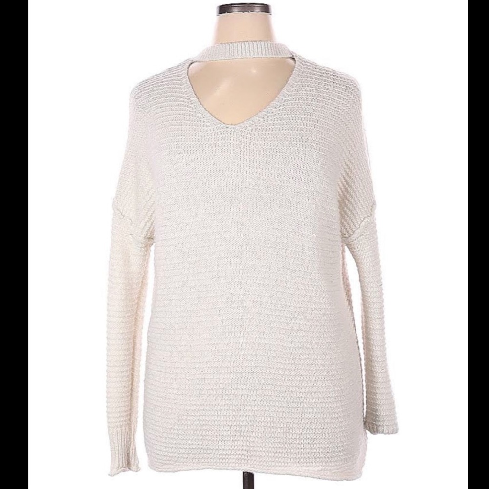 Mossimo creamy white sweater